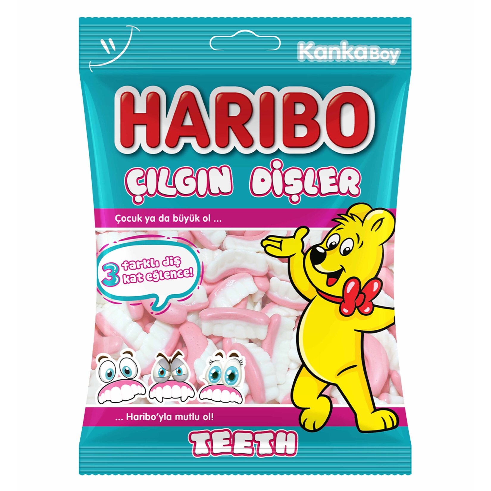 Haribo Teeth 80 Gr