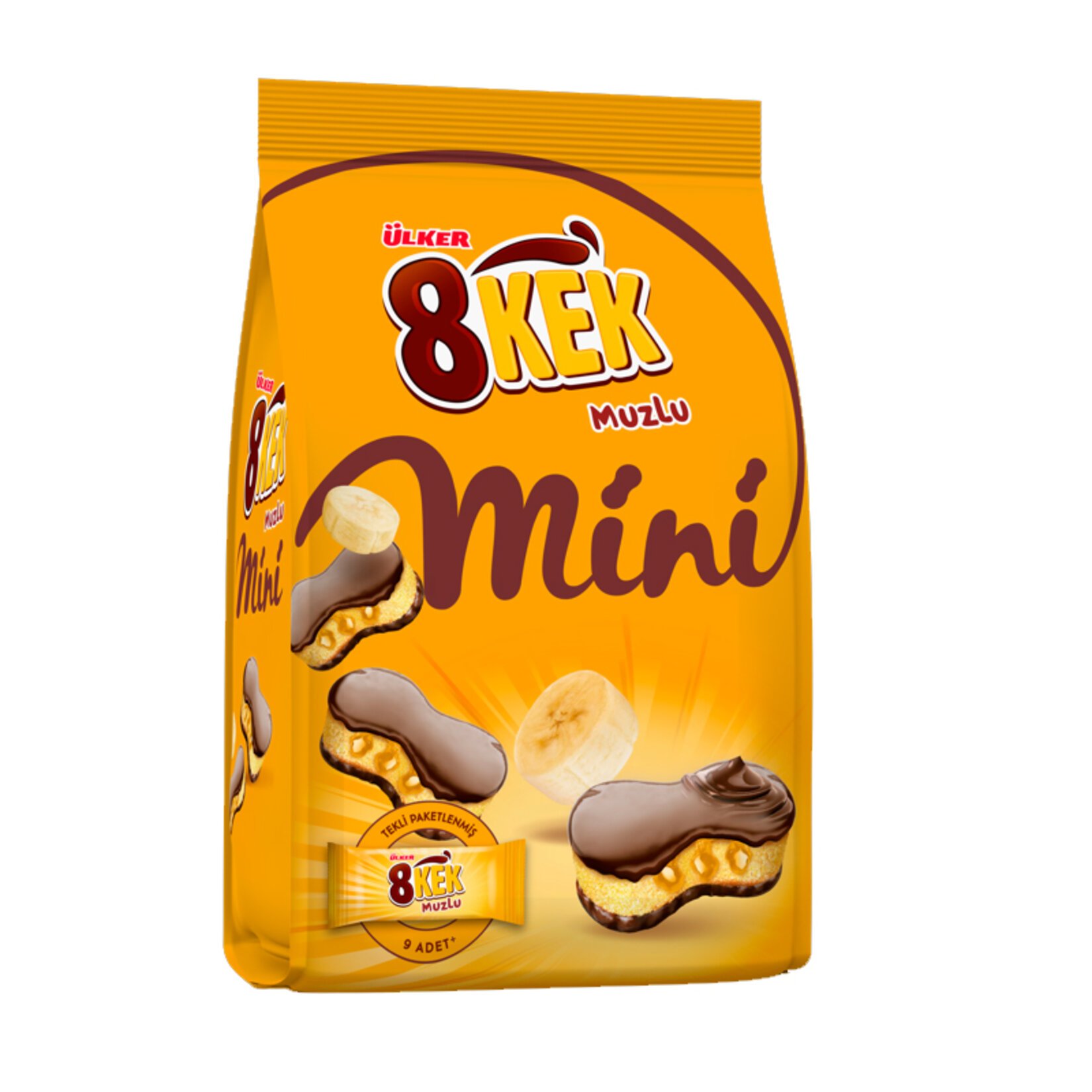 Ülker 8 Kek Mini Muzlu 162 Gr