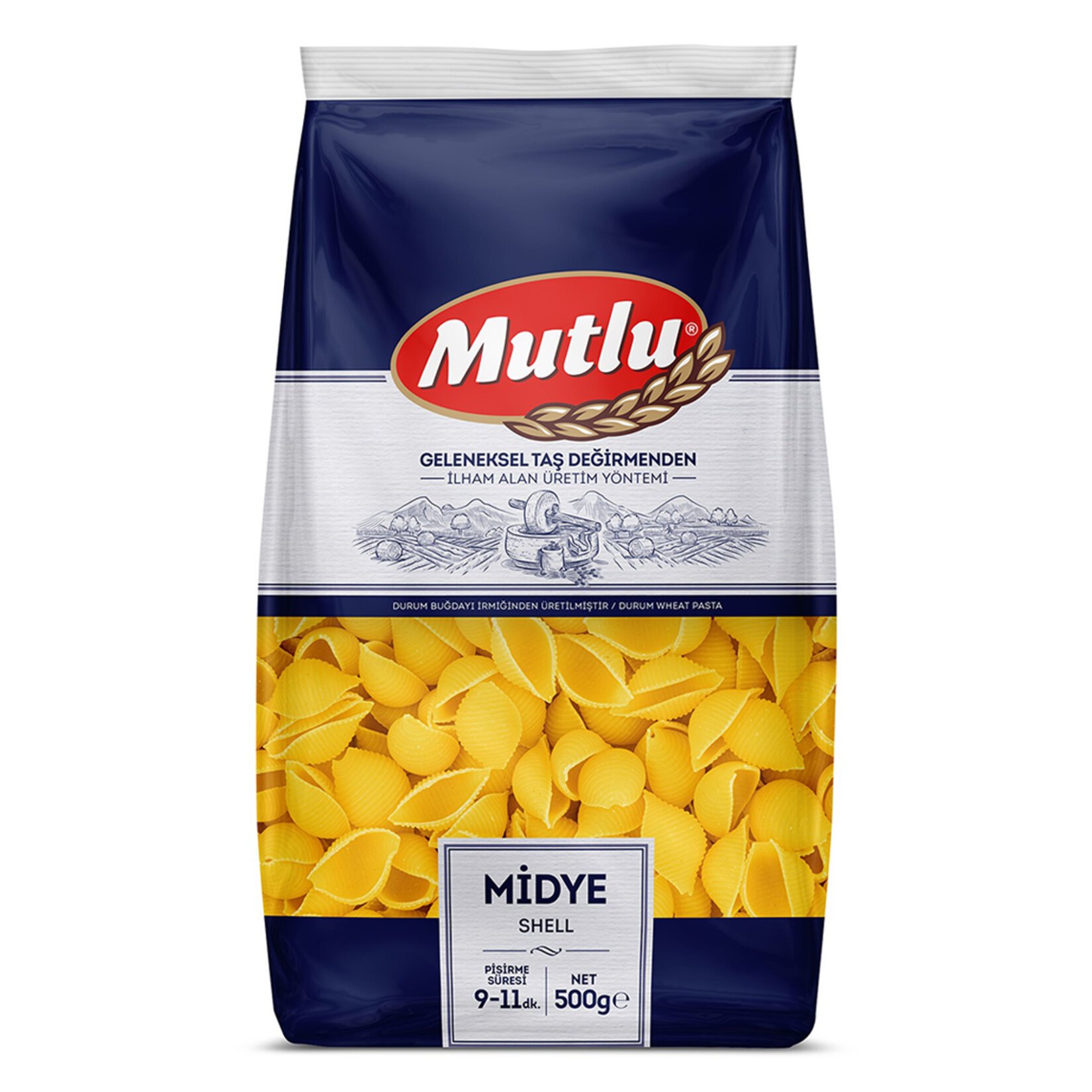 Mutlu Midye Makarna 500 Gr