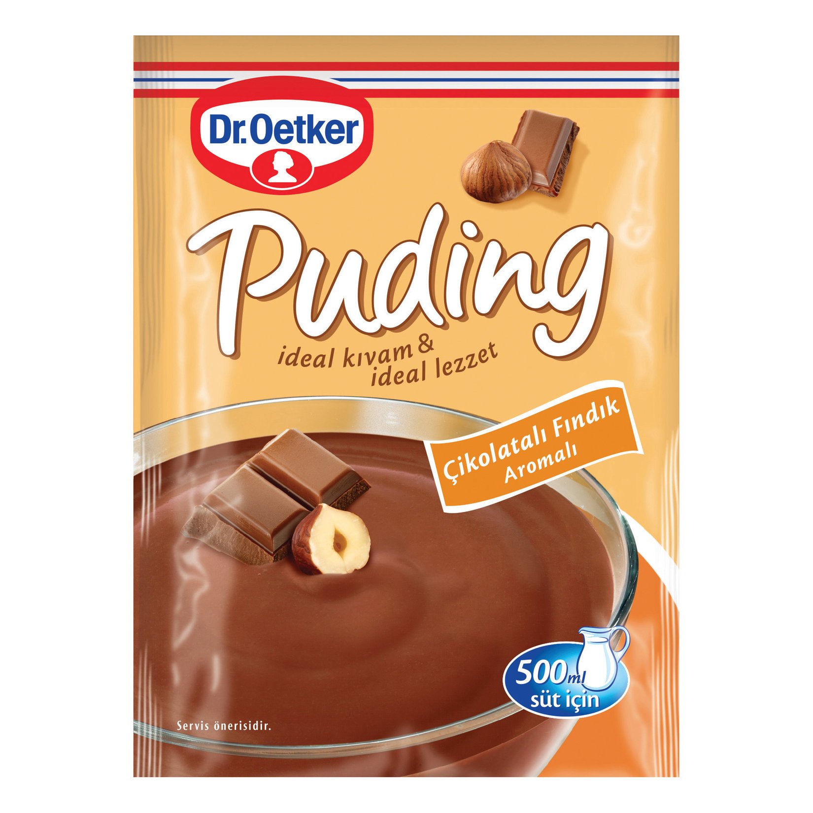 Dr.Oetker Puding Çikolata Fındıklı 102 Gr