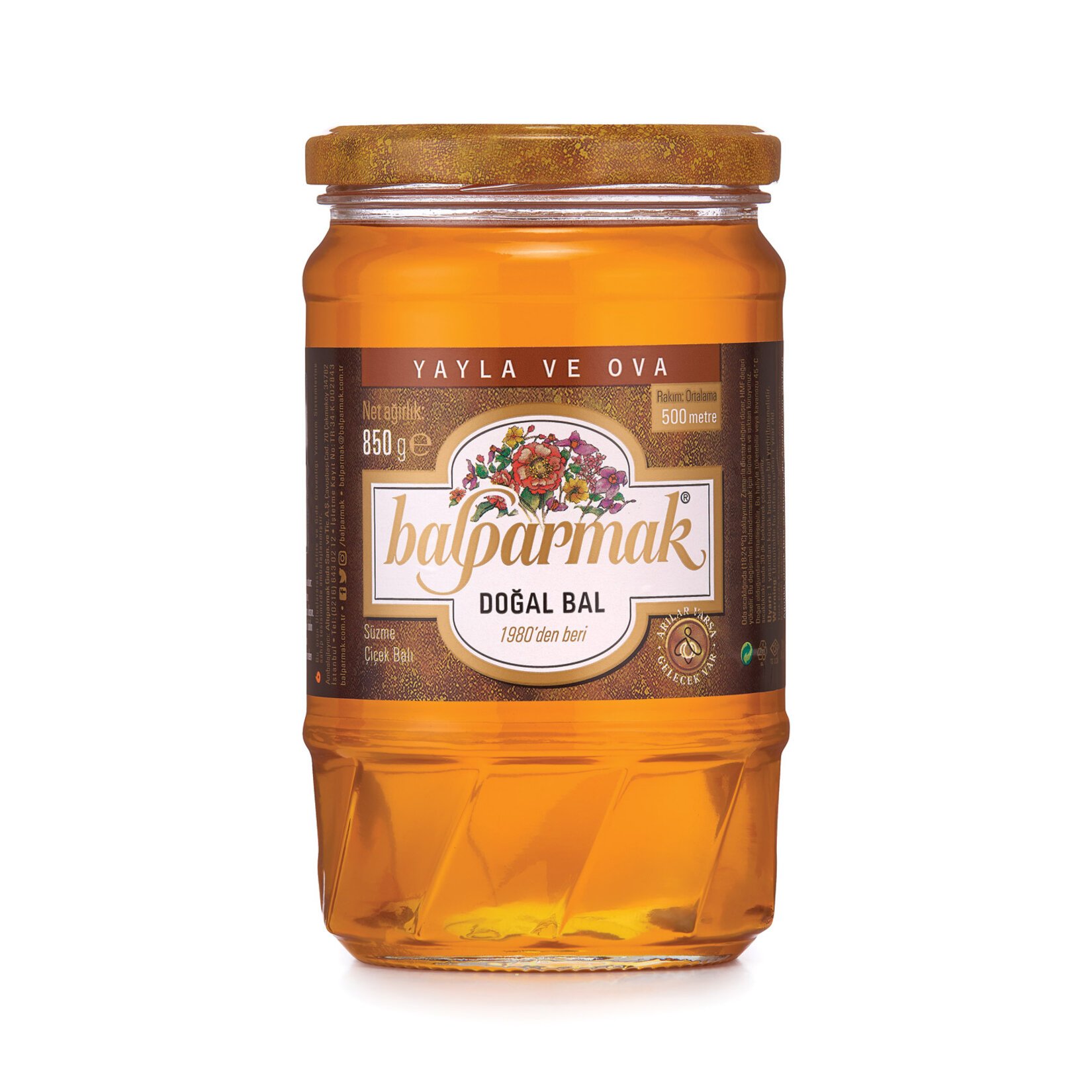 Balparmak Yayla ve Ova Çiçek Balı 850 Gr