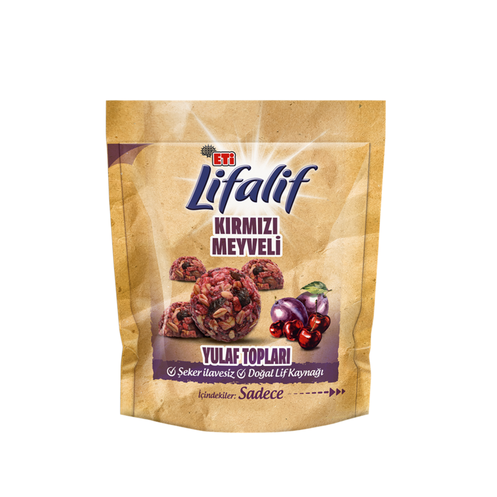 Eti Lifalif Kırmızı Meyveli Yulaf Topları 33 gr