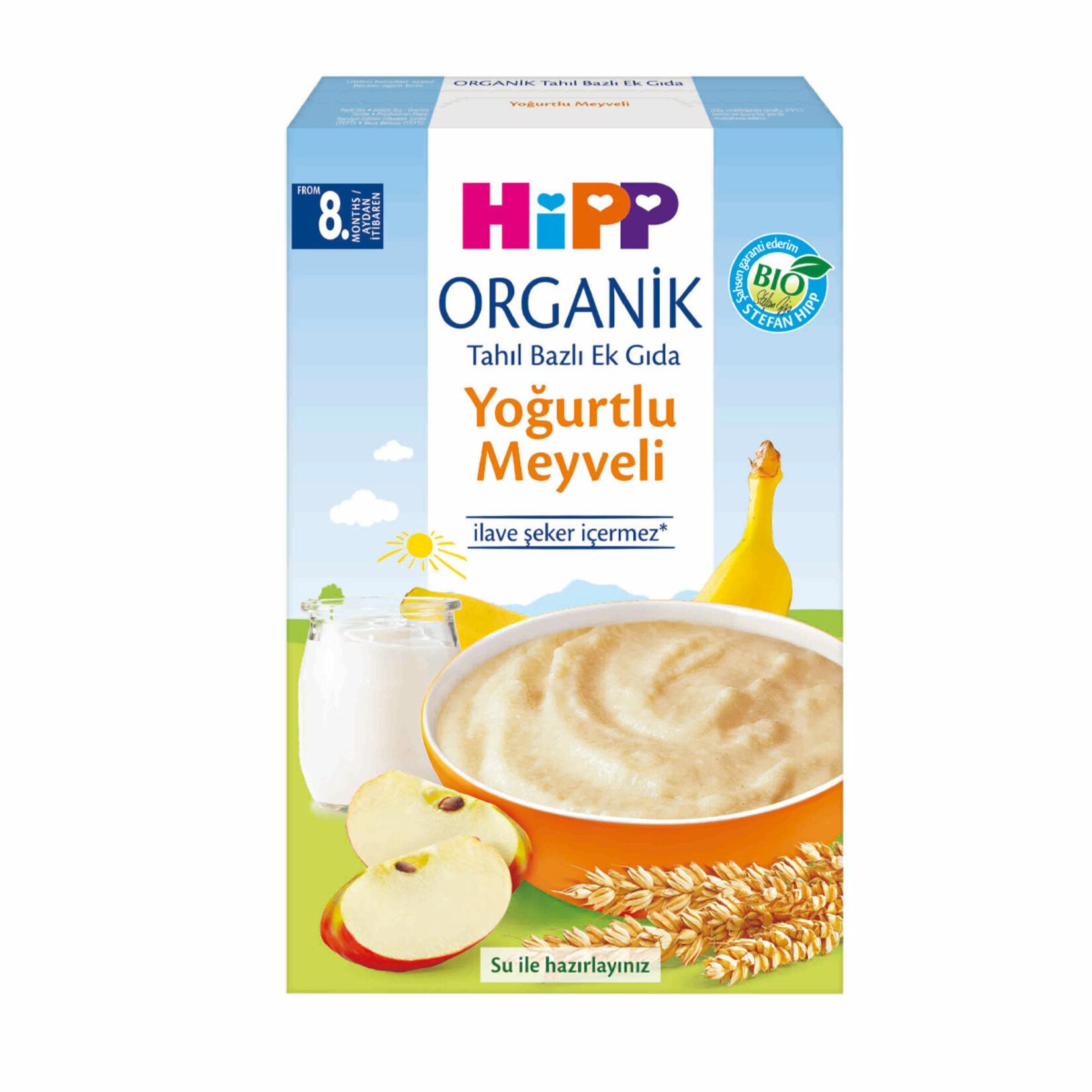 Hipp Yoğurtlu Meyveli Tahıl Bazlı Ek Gıda 250 Gr