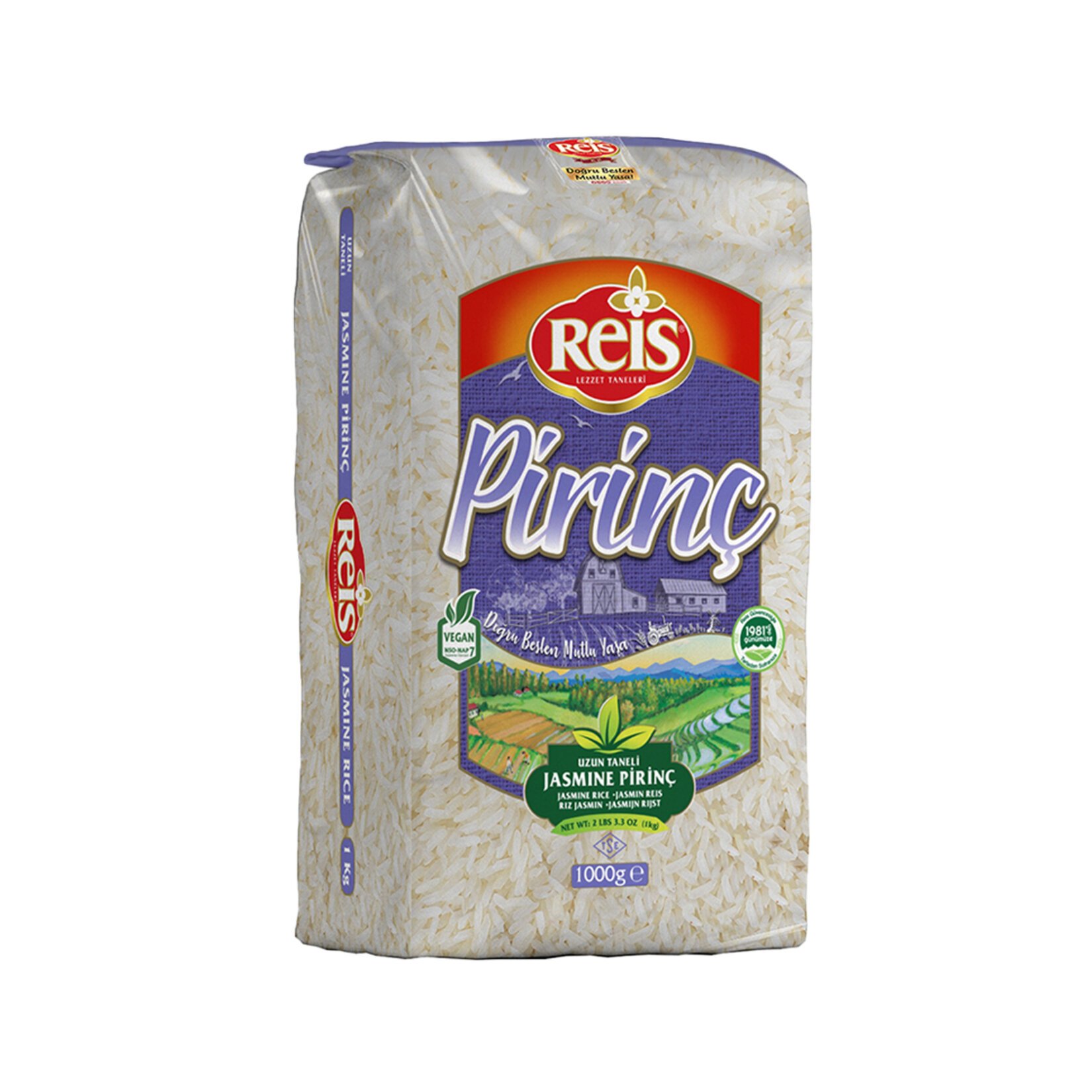 Reis Jasmin Pirinç 1 Kg