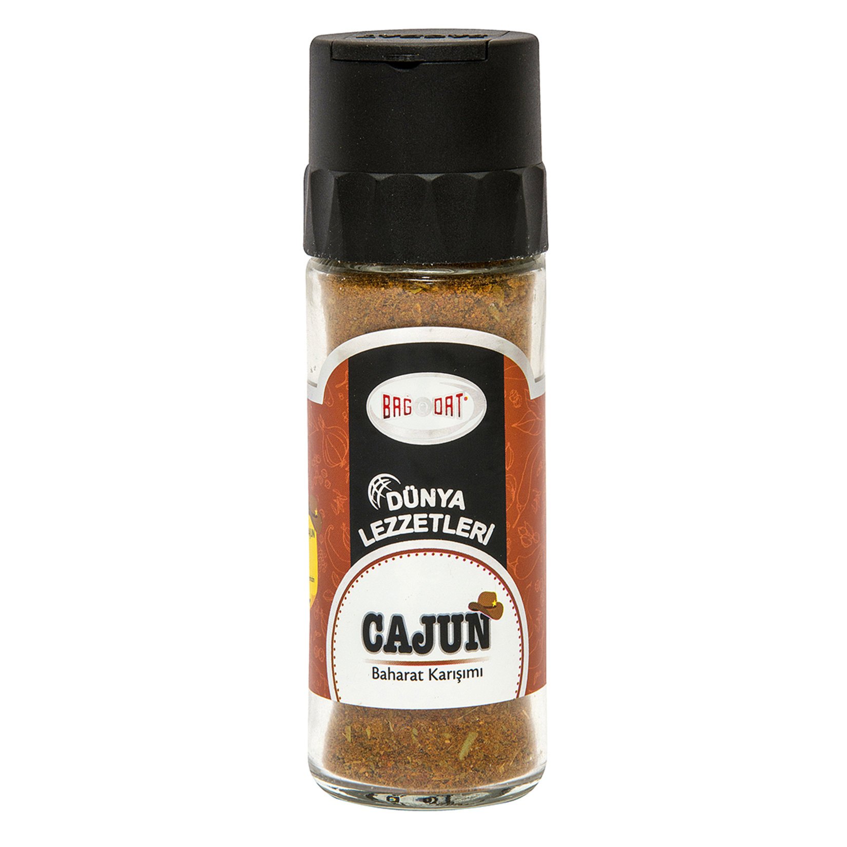 Bağdat Cajun Baharatı Cam 55 Gr