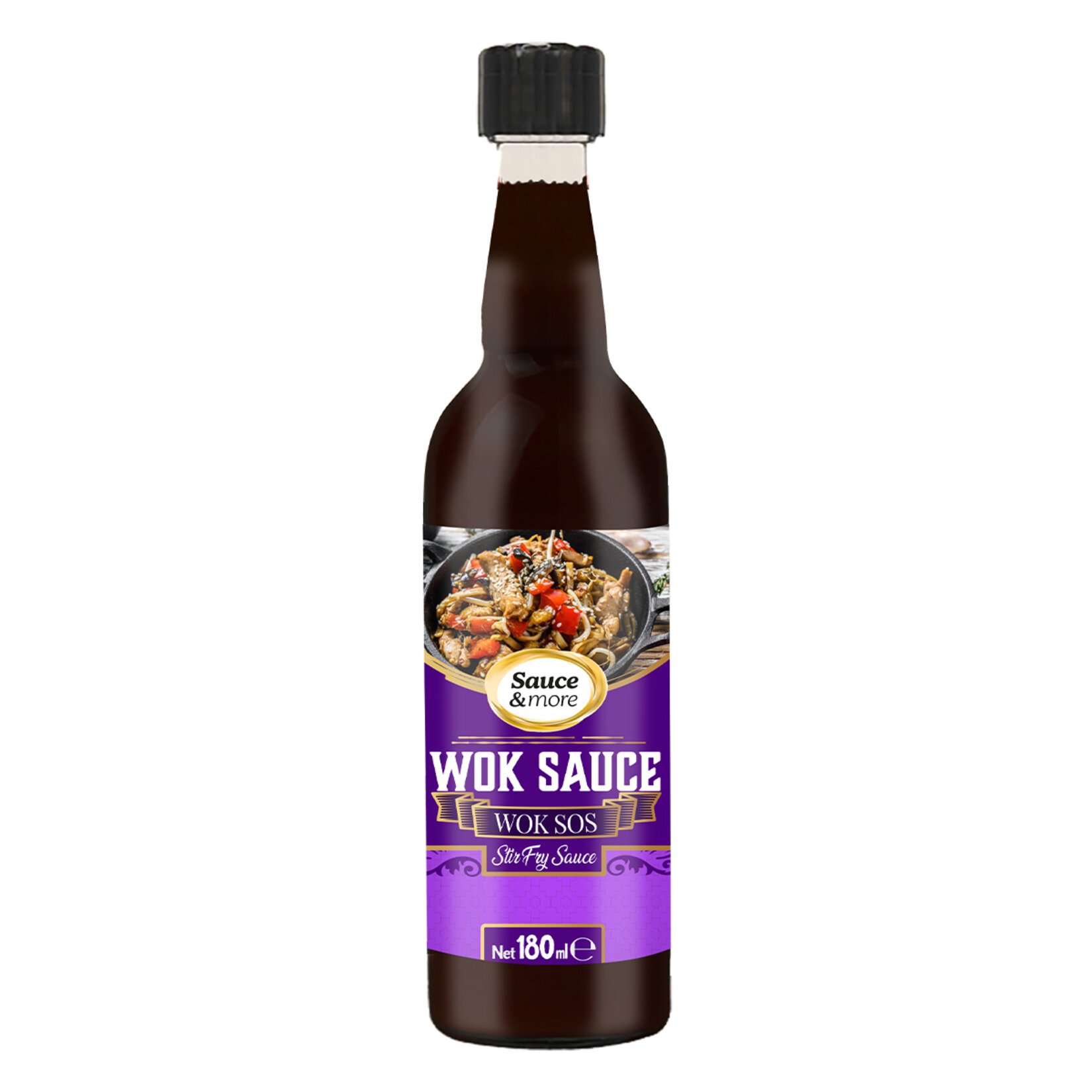 Sauce & More Wok Sos 180 Ml