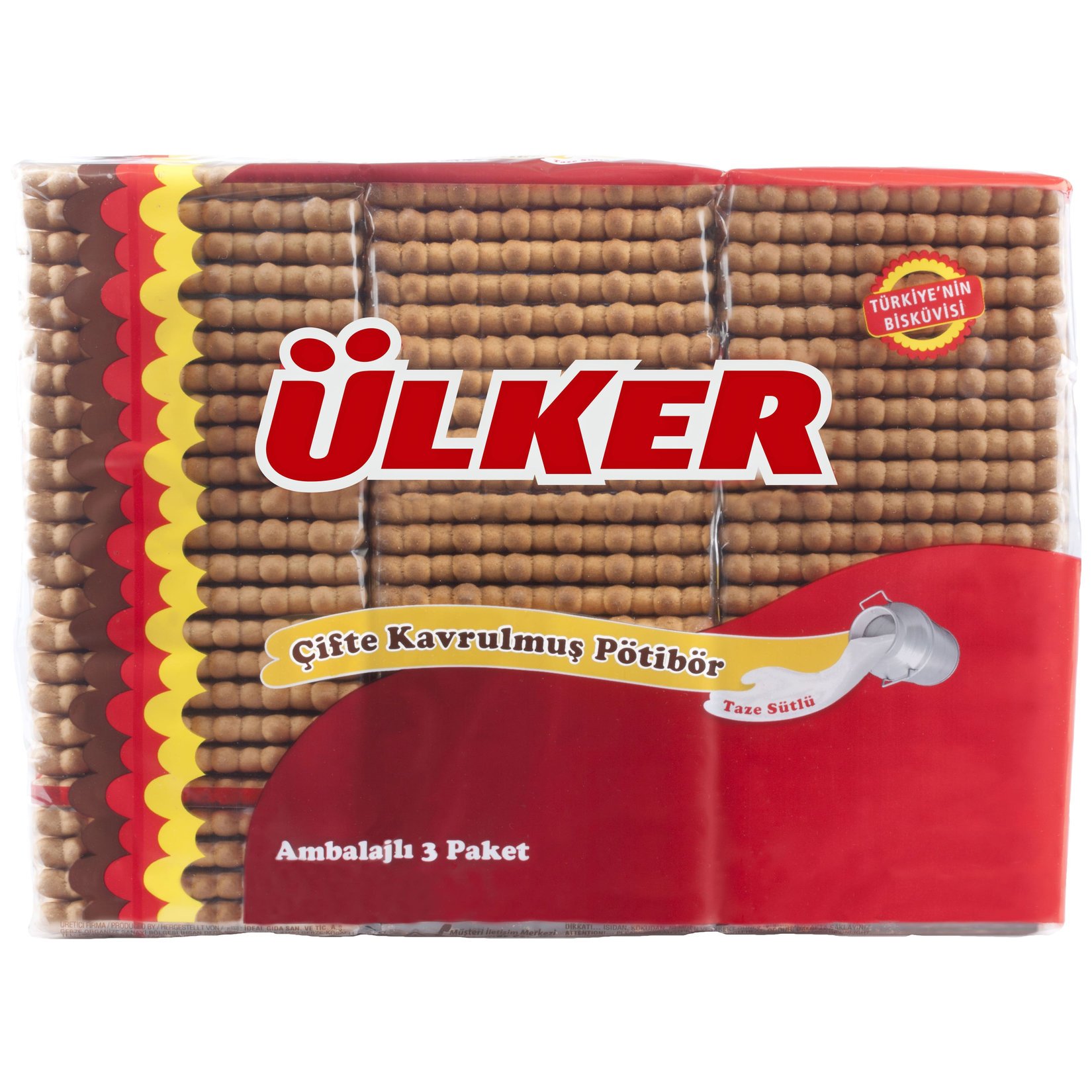 Ülker Pötibör Bisküvi Çifte Kavrulmuş 450 Gr