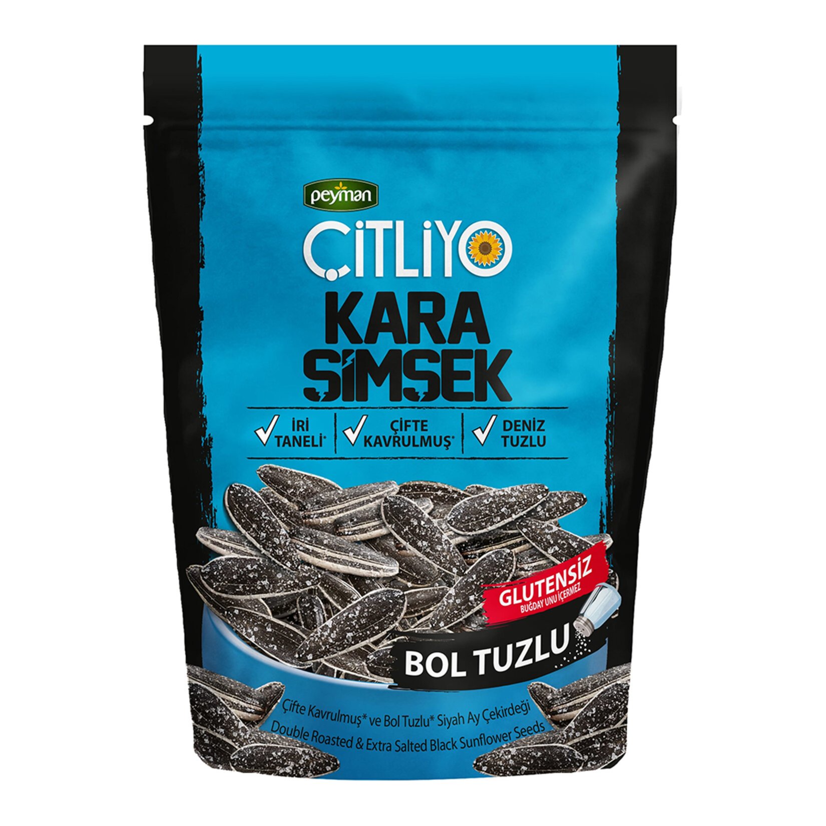 Peyman Çitliyo Kara Şimşek Bol Tuzlu 120 Gr