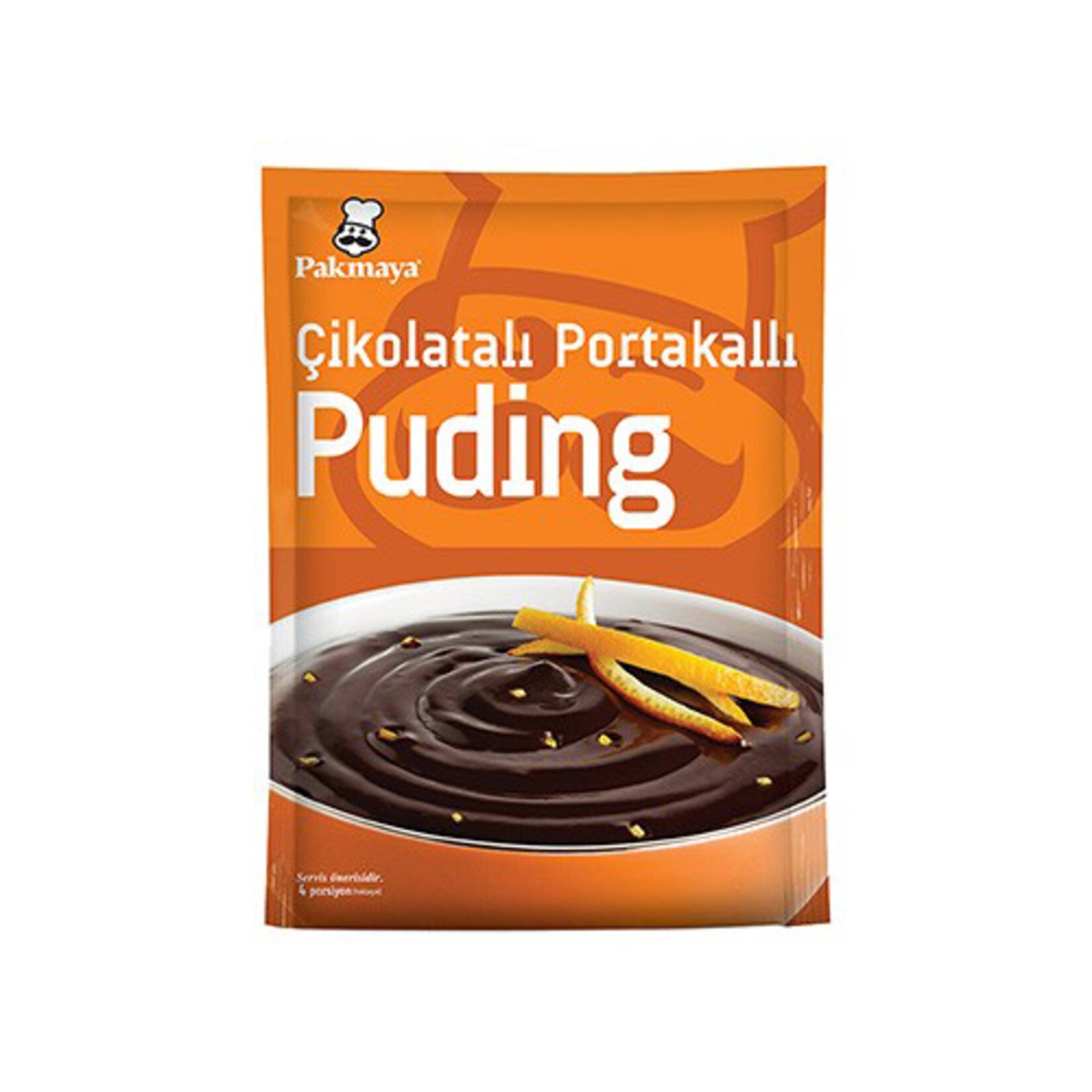 Pakmaya Çikolatalı Portakallı Puding 116 Gr