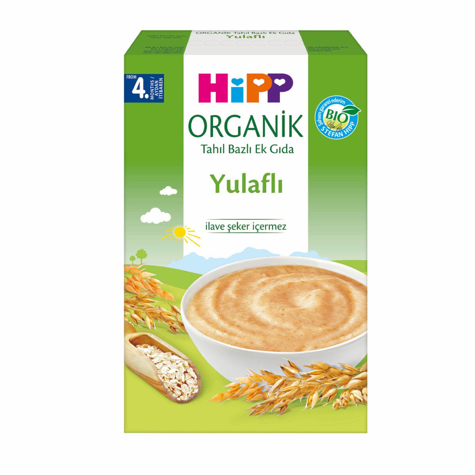 Hipp Organik Yulaflı Tahıl Bazlı Ek Gıda 200 Gr