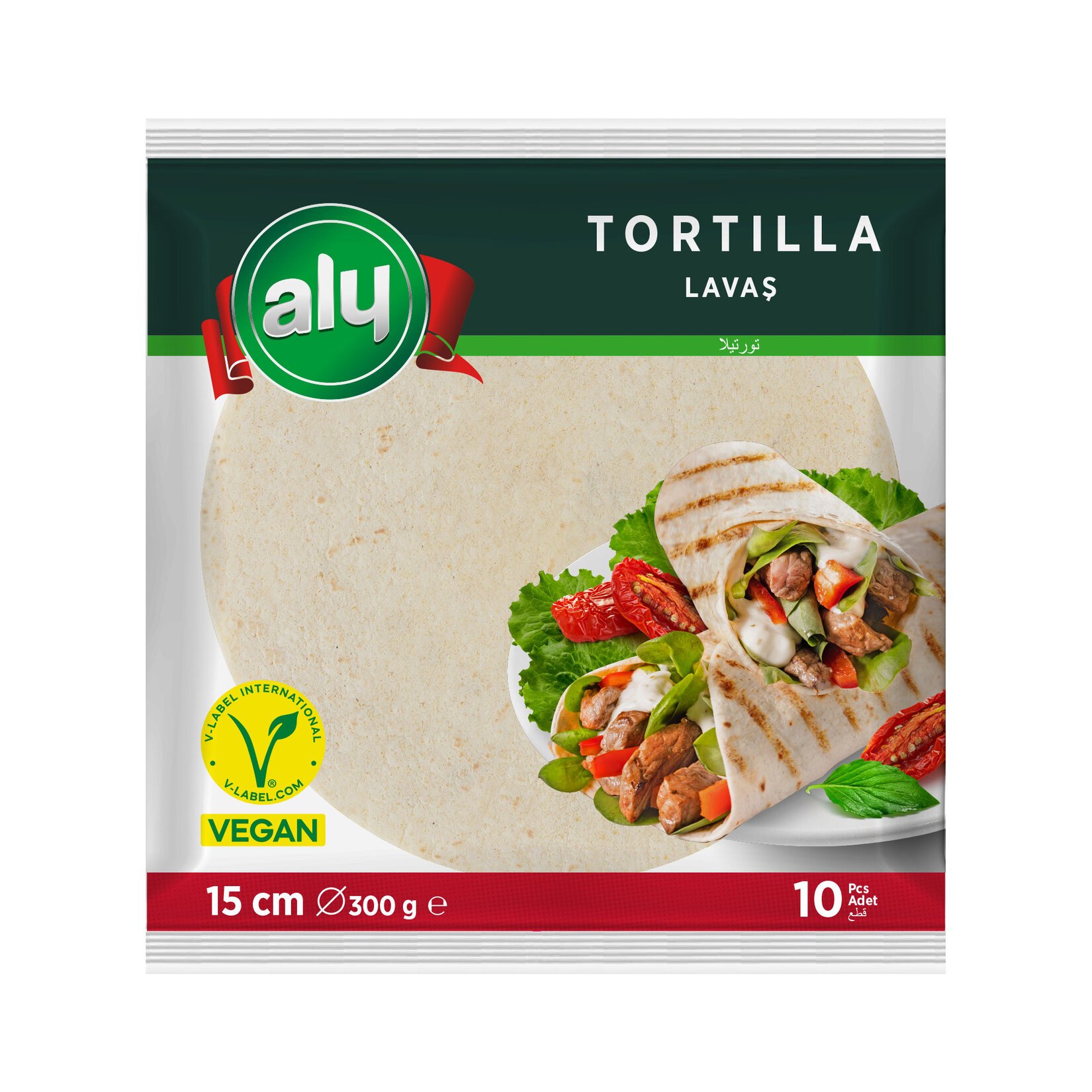 Aly Tortilla Lavaş 15 Cm 10lu 300 Gr