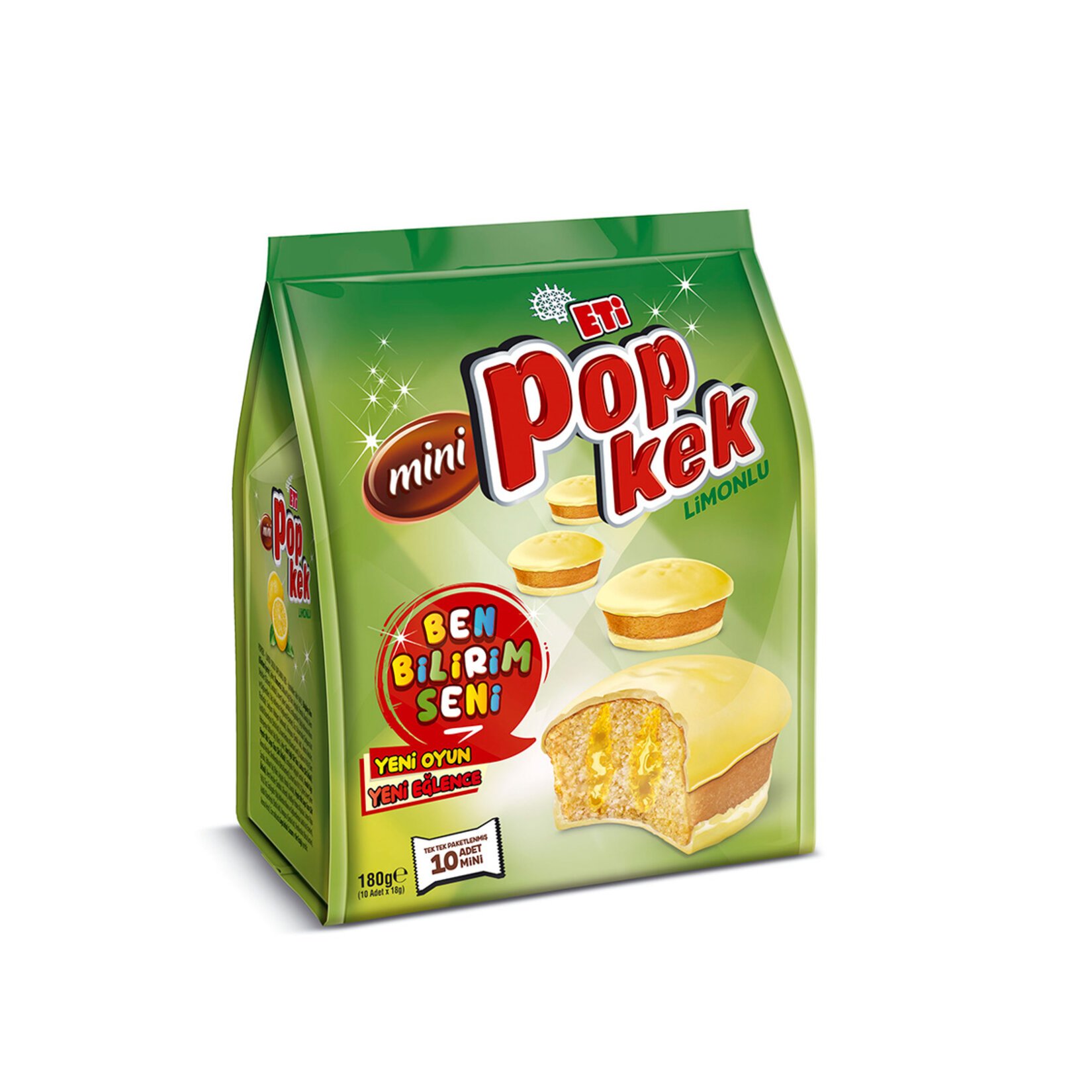 Eti Popkek Mini Limonlu Kek 180 gr