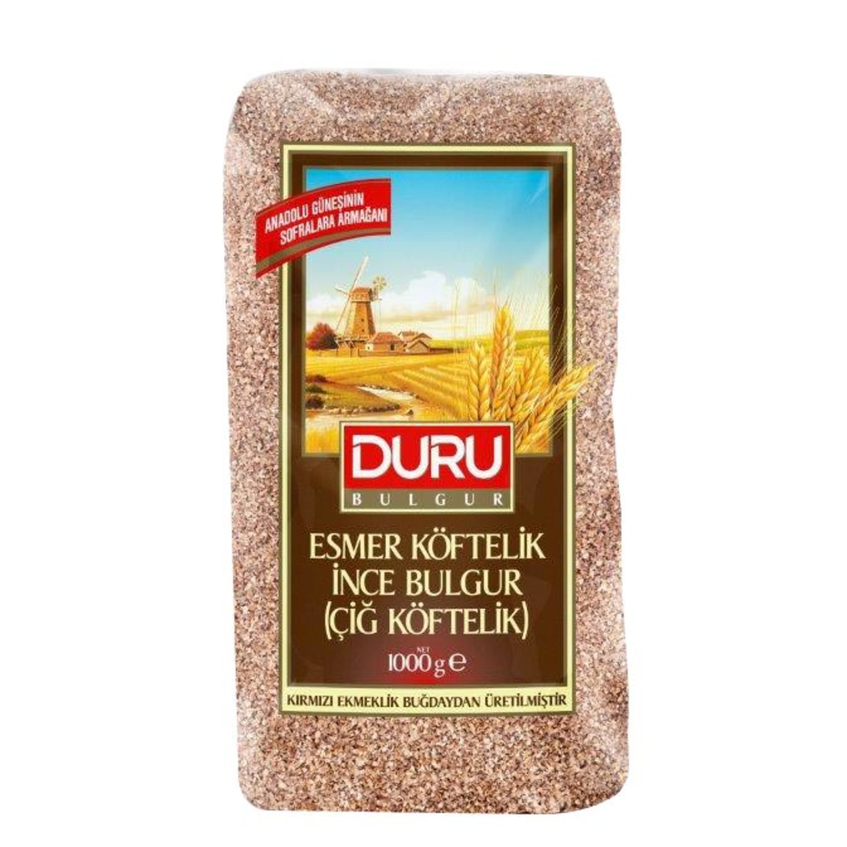 Duru Esmer Çiğ Köftelik Bulgur 1 Kg