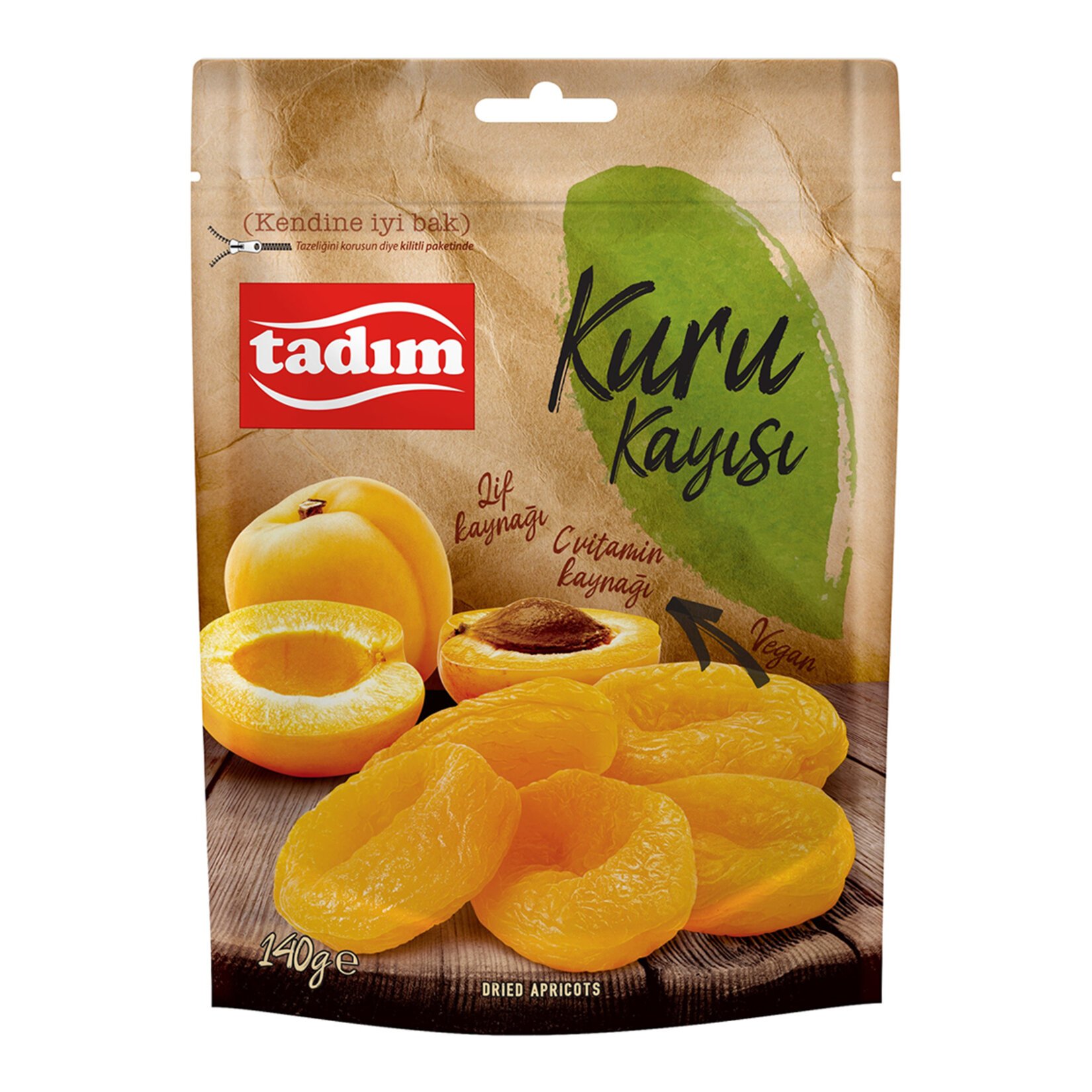 Tadım Kuru Kayısı 140 Gr