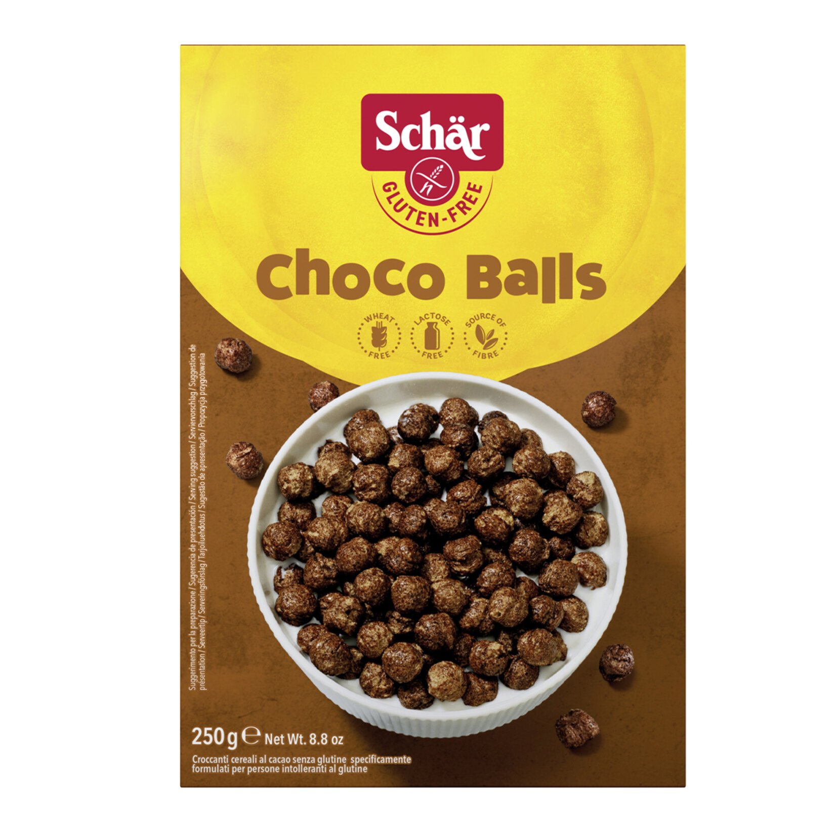 Schar Choco Balls Çikolata Kaplı Mısır Gevreği 250 Gr