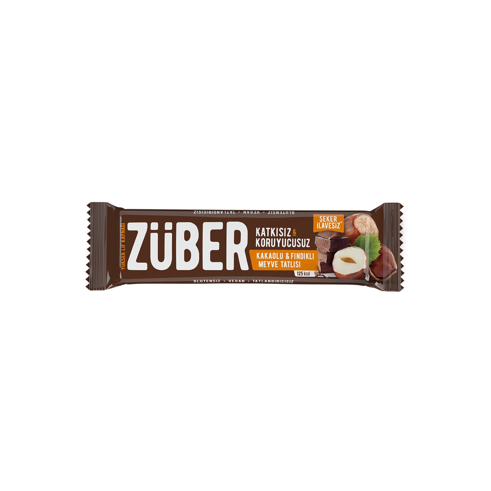 Züber Fındıklı Çikolatalı Meyve Bar 40 Gr