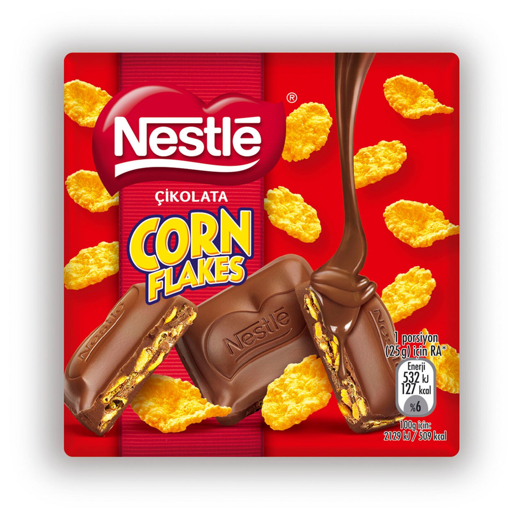 Nestle Classic Corn Flakes Kare 60 Gr