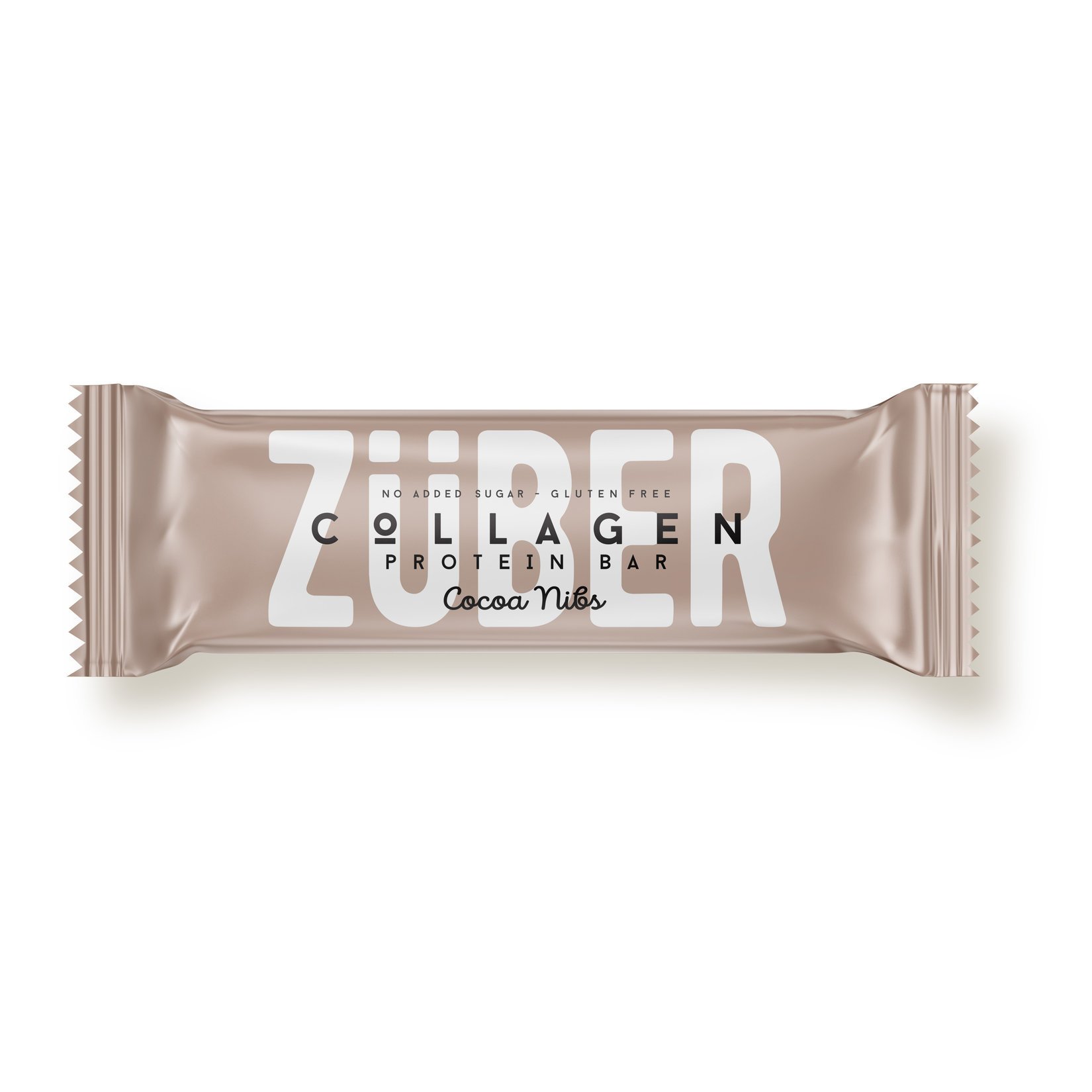 Züber Kakao Çekirdekli Kolajen Proteinli Bar 35Gr