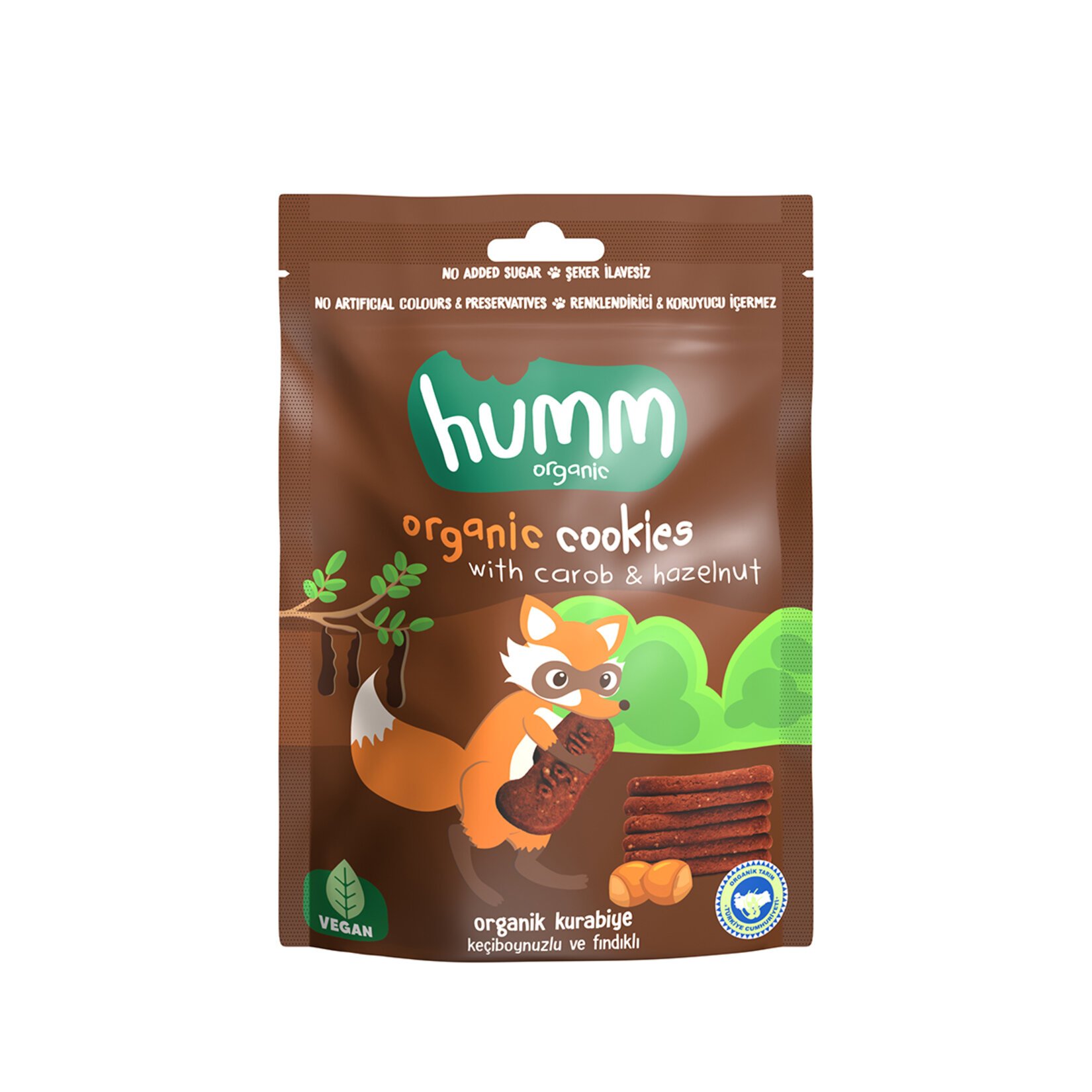 Humm Organic Keçiboynuzlu Vegan Kurabiye 55 Gr