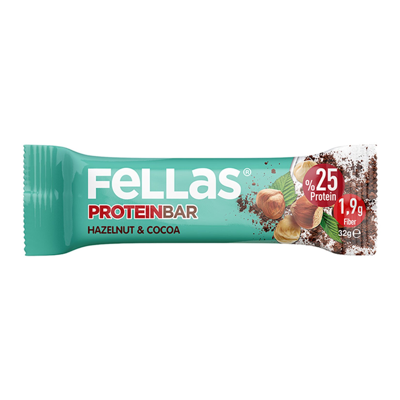 Fellas Fındıklı Ve Kakaolu Protein Bar 32 Gr