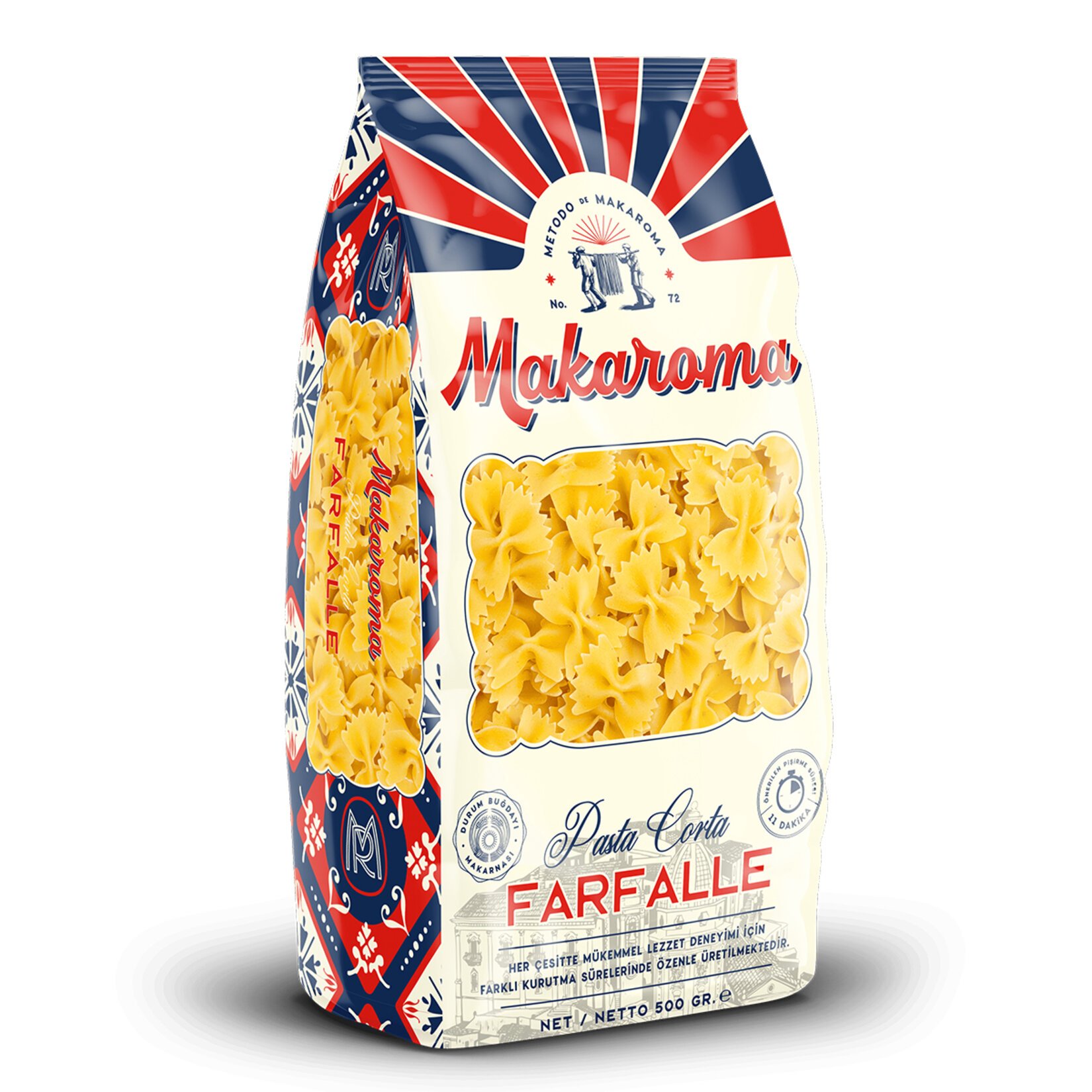 Makaroma Farfalle Makarna 500 Gr